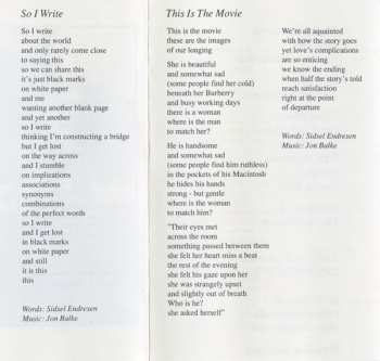 MC Sidsel Endresen: So I Write