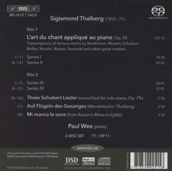 2SACD Sigismond Thalberg: L’art Du Chant