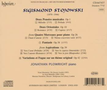 CD Sigismund Stojowski: Music For Piano