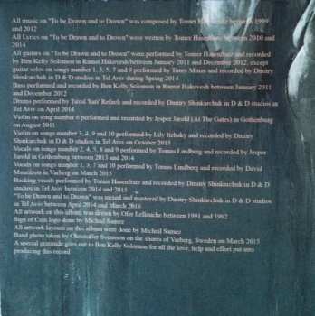 CD Sign Of Cain: To Be Drawn And To Drown