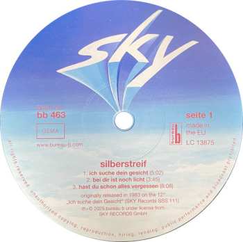 LP Silberstreif: Ich Suche Dein Gesicht
