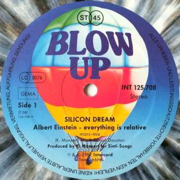 LP Silicon Dream: Albert Einstein - Everything Is Relative (Mars-Mix) CLR