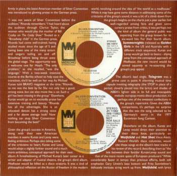 CD Silver Convention: Summernights