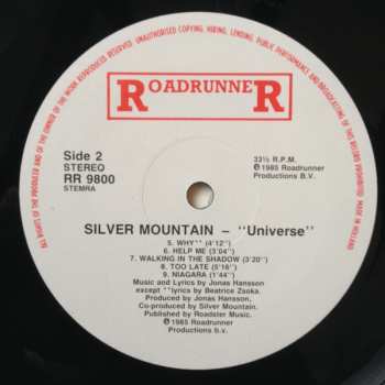LP Silver Mountain: Universe