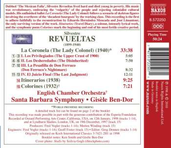 CD English Chamber Orchestra: La Coronela • Itenerarios • Colorines