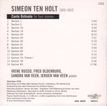 12CD/Caja Simeon ten Holt: Canto Ostinato XL