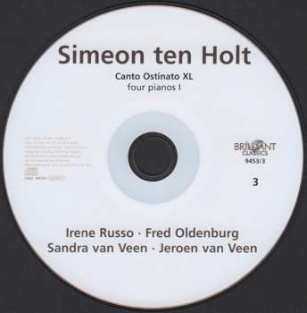 12CD/Caja Simeon ten Holt: Canto Ostinato XL