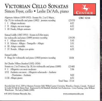 CD Simon Fryer: Victorian Cello Sonatas