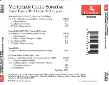 CD Simon Fryer: Victorian Cello Sonatas