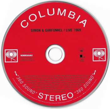 CD Simon & Garfunkel: Live 1969
