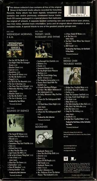5CD/Caja Simon & Garfunkel: The Columbia Studio Recordings 1964-1970 LTD