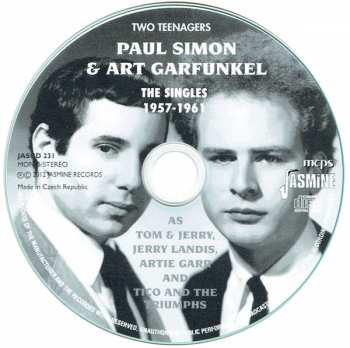 CD Simon & Garfunkel: Two Teenagers: The Singles 1957 - 1961