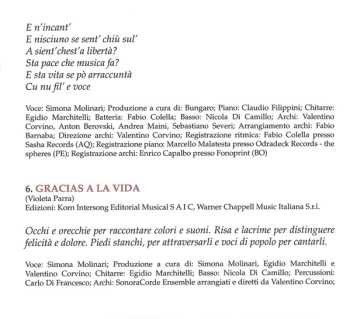 CD Simona Molinari: Hasta Siempre Mercedes 