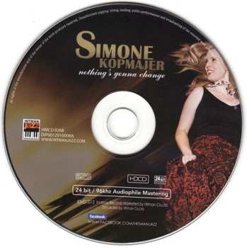 CD Simone Kopmajer: Nothing's Gonna Change