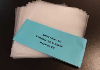 Álbum Simply Analog - 7" SINGLE PE SLEEVES