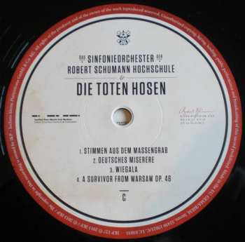 3LP/DVD Die Toten Hosen: "Entartete Musik" : Willkommen in Deutschland - Ein Gedenkkonzert