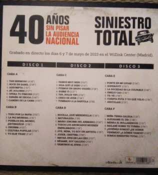 3LP/Caja Siniestro Total: 40 Años Sin Pisar La Audiencia Nacional