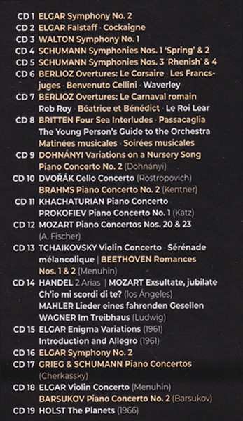 79CD/Caja Sir Adrian Boult: The Stereo Recordings 1956-1978 - The Warner Classics Edition