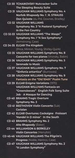 79CD/Caja Sir Adrian Boult: The Stereo Recordings 1956-1978 - The Warner Classics Edition