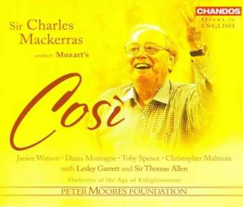 3CD/Caja Wolfgang Amadeus Mozart: Così