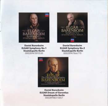 CD Daniel Barenboim: Sea Pictures ∙ Falstaff PIC