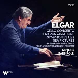 7CD/Caja Sir Edward Elgar: Cello Concerto, Enigma Variations, Symphonies 1 & 2, Sea Pictures