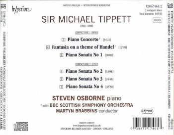 2CD BBC Scottish Symphony Orchestra: Piano Concerto • Fantasia On A Theme Of Handel • Piano Sonatas