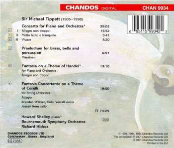 CD Richard Hickox: Piano Concerto; Praeludium; Fantasia On A Theme Of Handel; Fantasia Concertante On A Theme Of Corelli
