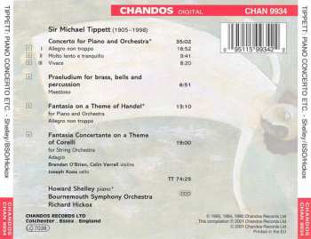 CD Richard Hickox: Piano Concerto; Praeludium; Fantasia On A Theme Of Handel; Fantasia Concertante On A Theme Of Corelli