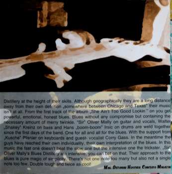 CD "Sir" Oliver Mally's Blues Distillery: Live & Lost At The Labyrinth