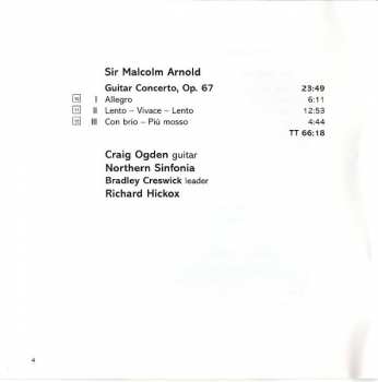 CD Sir William Walton: English Guitar Concertos