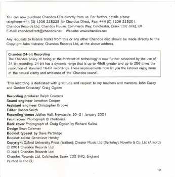 CD Sir William Walton: English Guitar Concertos