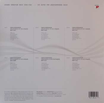 3LP Yo-Yo Ma: Six Evolutions - Bach: Cello Suites