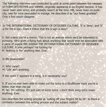 CD Skullflower: Kino III: Xaman