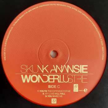 2LP Skunk Anansie: Wonderlustre CLR