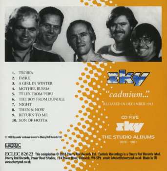 7CD/DVD/Caja Sky: The Studio Albums 1979-1987