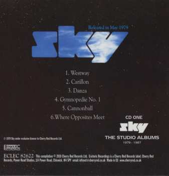 7CD/DVD/Caja Sky: The Studio Albums 1979-1987