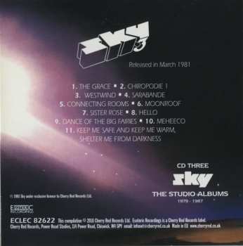 7CD/DVD/Caja Sky: The Studio Albums 1979-1987