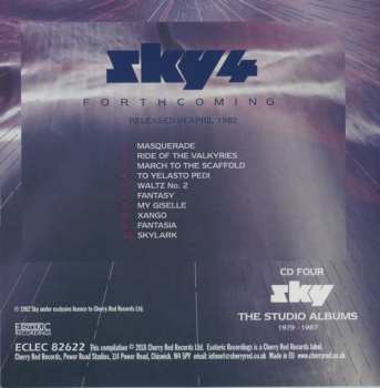 7CD/DVD/Caja Sky: The Studio Albums 1979-1987