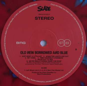 LP Slade: Old New Borrowed And Blue LTD | CLR