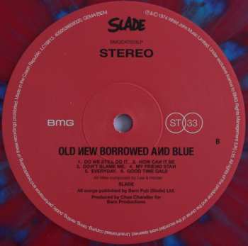 LP Slade: Old New Borrowed And Blue LTD | CLR