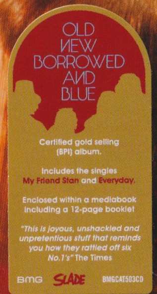 CD Slade: Old New Borrowed And Blue DLX