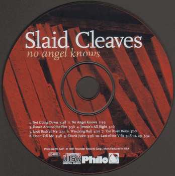 CD Slaid Cleaves: No Angel Knows