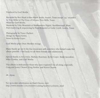 CD Slaid Cleaves: No Angel Knows