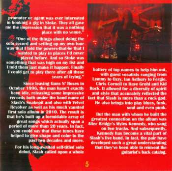 2CD Slash: Made In Stoke • 24/7/11 •