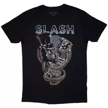 Camiseta Skull Guitar Snake