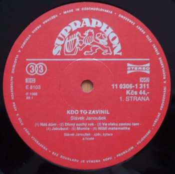 LP Slávek Janoušek: Kdo To Zavinil