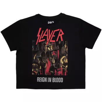 Mujeres Crop Top Reign In Blood