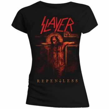 Mercancía Slayer: Dámské Tričko Repentless Crucifix  S