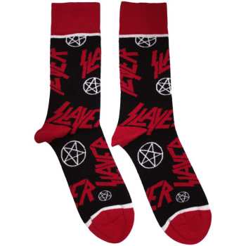 Merch Slayer: Calcetines tobilleros Logo Slayers And Pentagrams